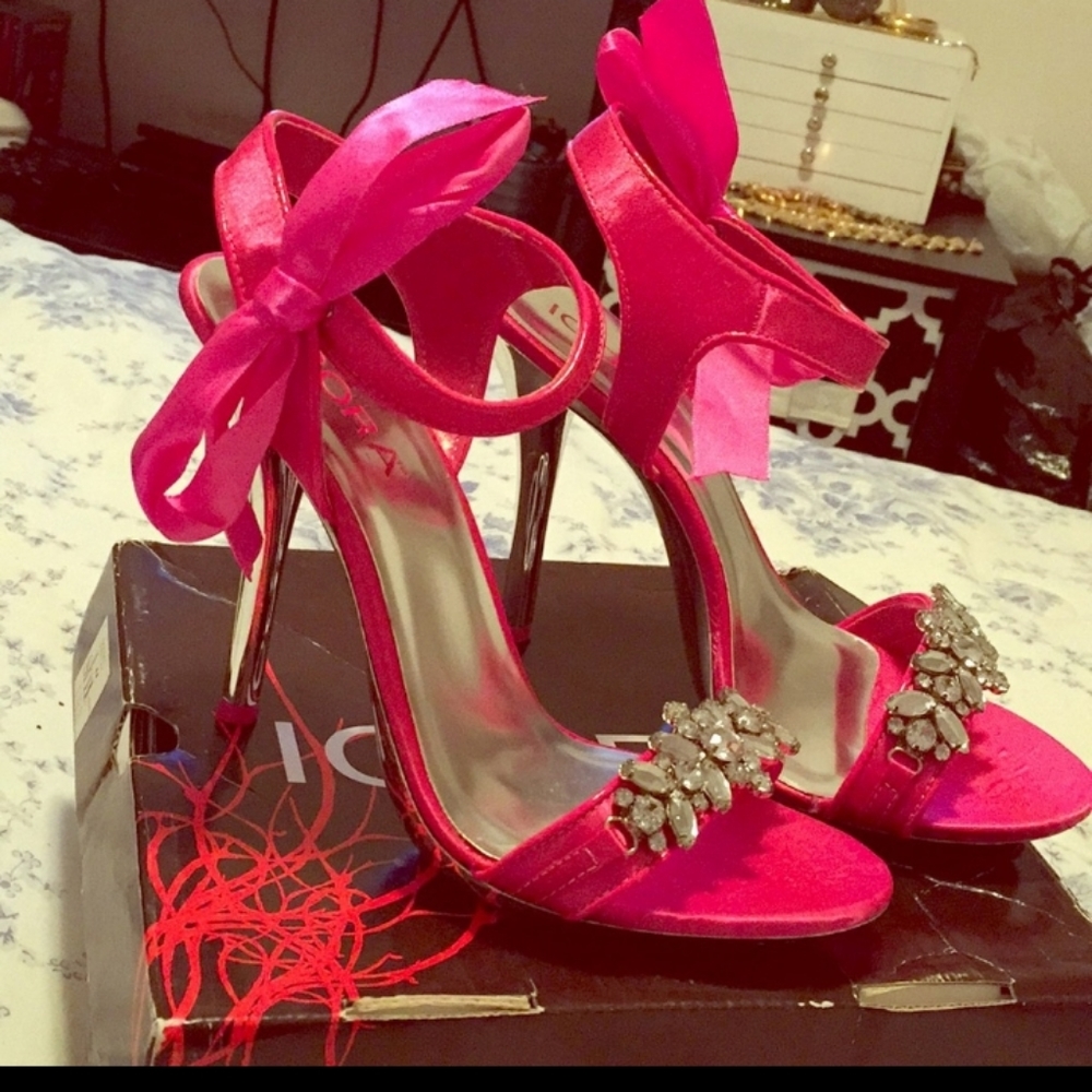 Pink diamond heels